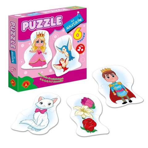-017359 PUZZLE DLA MALUSZKÓW - KRÓLEWNA
