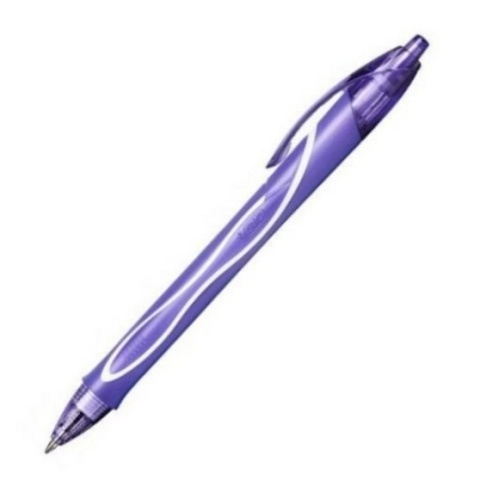 BIC-DŁUGOPIS GEL QUICK JASNY FIOLET a'48