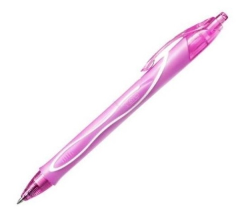 BIC-DŁUGOPIS GEL QUICK RÓŻOWY a'48