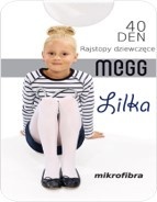 MEGG-RAJSTOPY DZIEWCZĘCE LILKA MF 40 den.