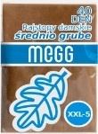 MEGG-RAJSTOPY ELASTIL 40 den. 5 - XXL