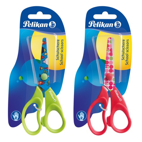 PELIKAN-NOŻYCZKI ERGONOMICZNE FANCY 5 cm.