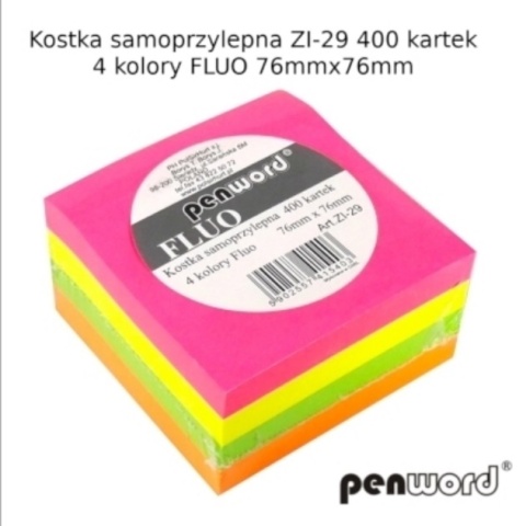 PH-5403 KOSTKA SAMOPRZ. ZI-29 4 KOL 76x76 mm. a'10