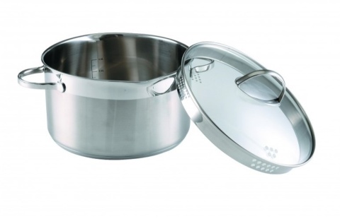 018337 GARNEK 20CM 3,6L STAL NIERDZEWNA