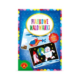 -020915 PIASKOWE MALOWANKI-ASTRONAUTA,HELIKOPTER