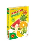 -026122 KARTY PIOTRUŚ + PAMIĘĆ - WARZYWA OWOCE