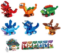 -669539 KLOCKI DINOZAURY