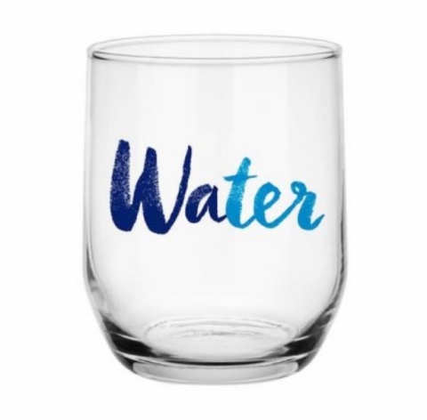 908930 SZKLANKA NISKA 260ML WATER 6SZT GLASMARK