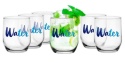 908930 SZKLANKA NISKA 260ML WATER 6SZT GLASMARK