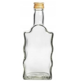 BUTELKA 500 ml. FALA Z ZAKRĘTKĄ a'6