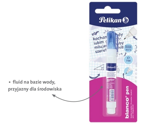 HERLITZ-127033 KOREKTOR BLANCO W PIÓRZE 7ml.