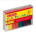 HERLITZ-562910 PLASTELINA 8 KOL.