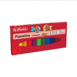 HERLITZ-588552 PLASTELINA 12 KOL
