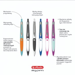 HERLITZ-588797 DŁUGOPIS MY PEN J.NIEB. / C.NIEB.