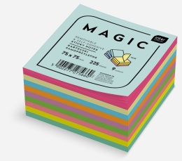 I.KOSTKA BLOK KART. SAMOPRZ. 75x75 mm. MAGIC CUBE