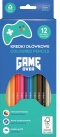 I.KREDKI OŁÓWKOWE TRÓJK. 12 kol GAME OVER FSC100%