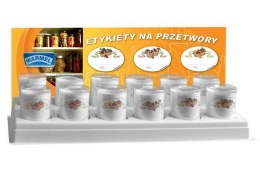 003205 ETYKIETY NA PRZETWORY KPL. 50 SZT.