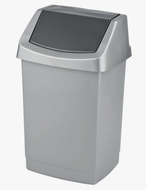 730267 KOSZ UCHYLNY 25 L. CURVER SZARY