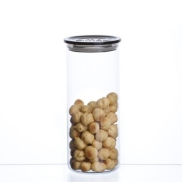 803225 POJEMNIK 1400 ml. Z POKR. CZARNY 5142/D/BL