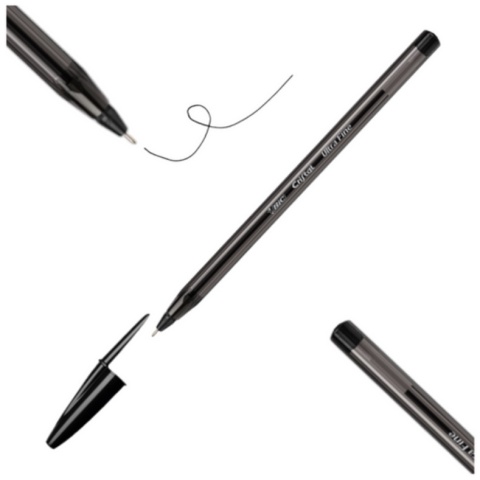 BIC-DŁUGOPIS CRISTAL EXACT CZARNY