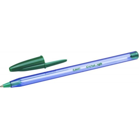 BIC-DŁUGOPIS CRISTAL SOFT ZIELONY