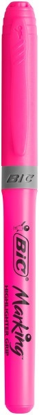 BIC-ZAKREŚLACZ BR. L. GRIP RÓŻOWY