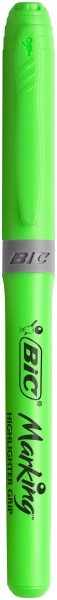 BIC-ZAKREŚLACZ BR. L. GRIP ZIELONY