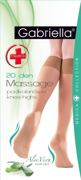 G-PODKOLANÓWKI MEDICA MASSA 20 den CODE 502 NERO