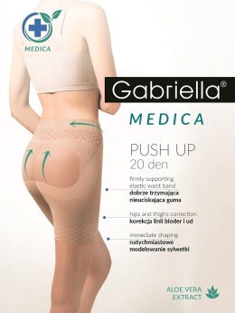 G-RAJSTOPY MEDICA PUSH-UP 20 den 5 NERO CODE 127