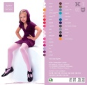 KN-RAJSTOPY AGATKA 104-110 NERO CZARNY DR0002
