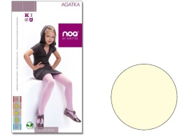 KN-RAJSTOPY AGATKA 92-98 ECRU DR0002