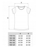 SC-PKK-0117 T-SHIRT CZARNY 110-116 cm