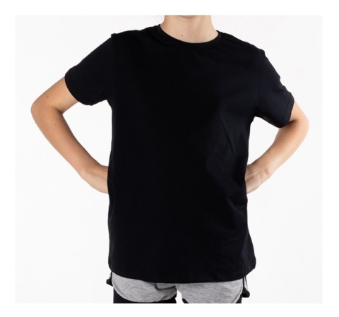 SC-PKK-0117 T-SHIRT CZARNY 122-128 cm