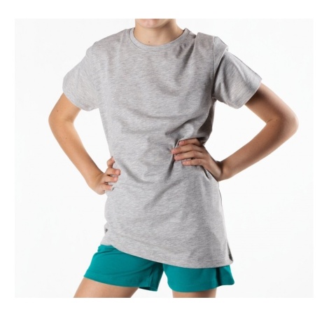 SC-PKK-0117 T-SHIRT SZARY 146-152 cm