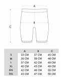 SC-ULK-0002 LEGINSY DAMSKIE ŚREDNIE CZARNE XL