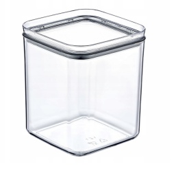 705382 POJEMNIK 1 L KWADRAT CRYSTAL EP-146