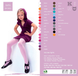 RAJSTOPY DZIECIĘCE AGATKA 104-110 COTTON CANDY DDR0002 , NOQ KNITTEX