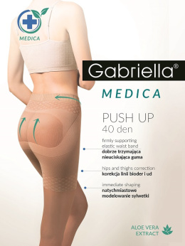 RAJSTOPY MEDICA PUSH-UP 40 den. 3 BEIGE CODE 128 , GABRIELLA