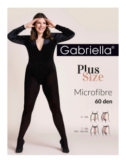 RAJSTOPY MF 60 DEN PLUS SIZE GRAFIT ROZMIAR 6 CODE 162 , GABRIELLA