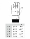 RĘKAWICZKI NARCIARSKIE 5P 18 cm MOTYW KWIATY REN-260 , YOCLUB