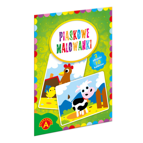 KOLOROWANKA PIASKOWE MALOWANKI KROWA KURKA , ALEXANDER KOLOROWANKA PIASKOWE MALOWANKI KROWA KURKA , ALEXANDER