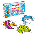 PUZZLE DLA MALUSZKÓW PODWODNE ZWIERZĄTKA , ALEXANDER