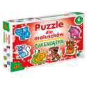 PUZZLE DLA MALUSZKÓW ZWIERZĄTKA , ALEXANDER