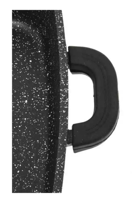 GARNEK GREBLON KWADRATOWY NISKI 24 cm 2,5 L SEREY OD1990 , ODELO