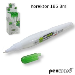 KOREKTOR art. 186 TYPU PIÓRO 8 ml METALOWA KOŃCÓWKA , PENWORD