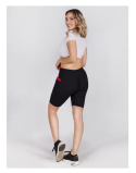 LEGGINSY LEGINSY GETRY DAMSKIE KOLARKI CZARNE S Z KIESZONKĄ, YOCLUB
