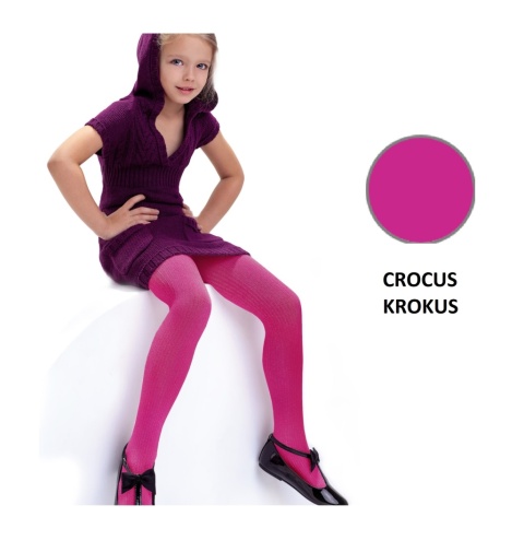 RAJSTOPY DZIECIĘCE AGATKA 122-128 CROCUS KROKUS DDR0002 , NOQ KNITTEX