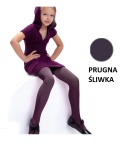 RAJSTOPY DZIECIĘCE AGATKA 122-128 PRUGNA ŚLIWKA DDR0002 , NOQ KNITTEX