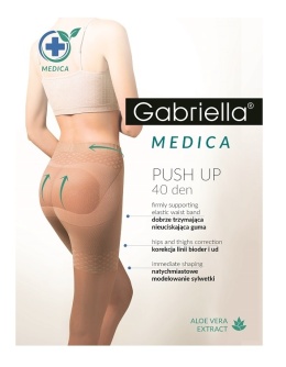RAJSTOPY MEDICA PUSH-UP 40 den. 3 NEUTRO CODE 128 , GABRIELLA