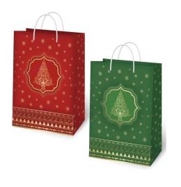 TOREBKAOZDOBNA ŚREDNIA ŚWIĄTECZNA BOŻE NARODZENIE MIKOŁAJ TS413BN , DELTA GRAPHIX